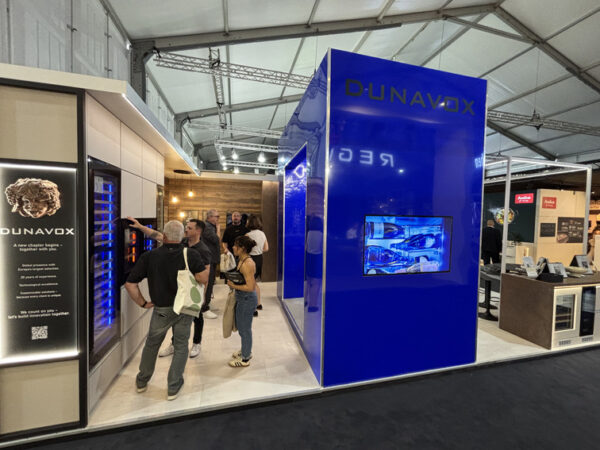 dunavox stand tervezés Löhne németországi kiállításra, panorámakép